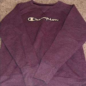 Large champion sweatshirt